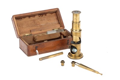 Lot 49 - A Georgian Pocket Microscope