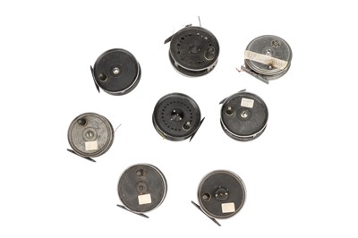 Lot 825 - A Collection of J.W. Young & Sons Fly Fishing Reels