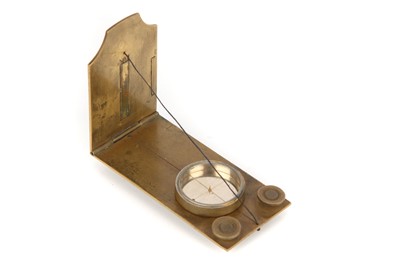 Lot 49 - A Japanese Portable Noon Sundial