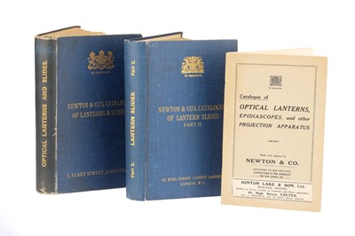 Lot 355 - Newton & Co, Catalogue of Magic Lanterns & Slides