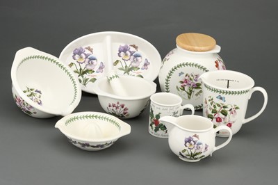 Lot 879 - A Selection of Portmeirion Botanical Kitchen Wares