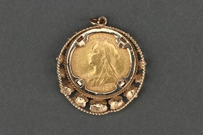 Lot 49 - A Victorian 1896 Gold Sovereign Coin
