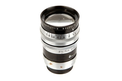 Lot 1293 - A Hugo Meyer Kino Plasmat f/1.5 2" Lens