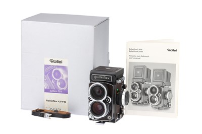 Lot 232 - A Rollei Rolleiflex 4.0 FW TLR Medium Format Camera