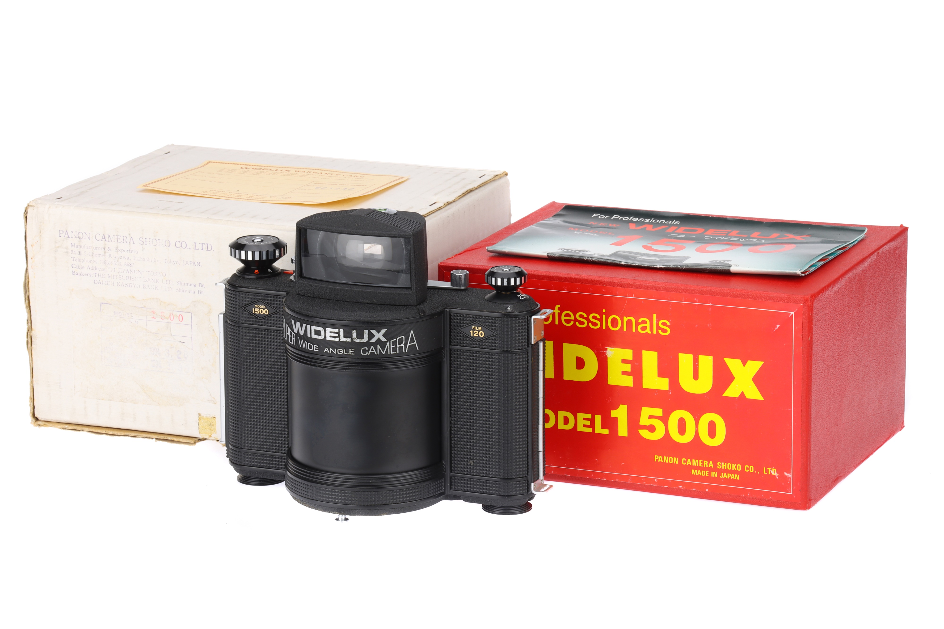 Lot 225 - A Panon Camera Co. Widelux 1500 Super Wide