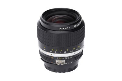 Lot 160 - A Nikon Nikkor Ais f/1.4 35mm Lens