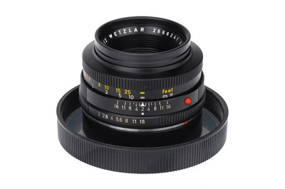 Lot 82 - A Leitz Summicron-R f/2 50mm Lens