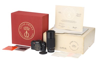 Lot 71 - A Leica R4 'Jesse Owens' Golden Anniversary Camera