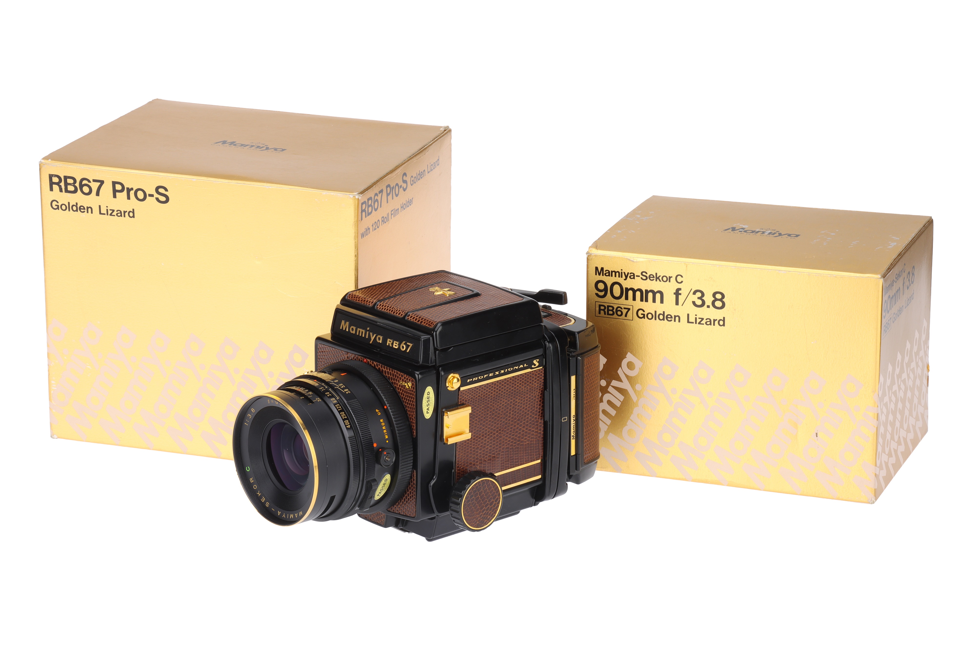 Mamiya RB67 Pro-S Golden Lizard / Mamiya-Sekor C 127mm F3.8 マミヤ