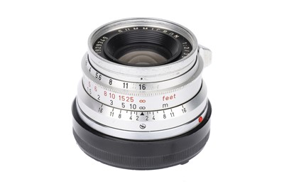 Lot 54 - A Leitz Summicron f/2 35mm Lens