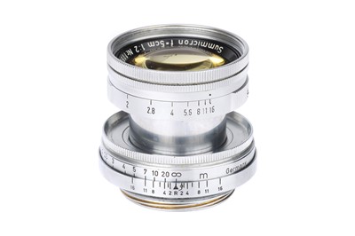 Lot 20 - A Leitz Summicron 'Thorium' f/2 50mm Lens