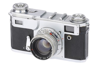 Lot 150 - A Zavod Arsenal Kiev 4a 'No Name' Rangefinder Camera