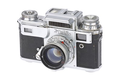 Lot 151 - A Zavod Arsenal Kiev IIIA 'Ukrainian' Rangefinder Camera