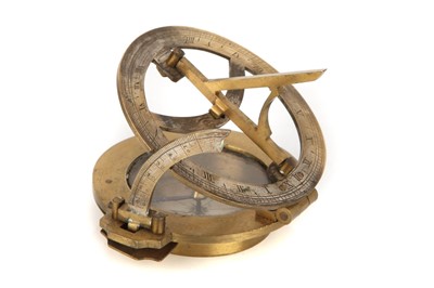 Lot 53 - An Equinoctial Compass Sundial