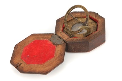 Lot 54 - An Ausburg Equinoctial Sundial by Ludovicus Theodatus Muller