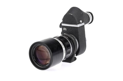 Lot 87 - A Leitz Telyt f/4 200mm Lens & Visoflex II Outfit