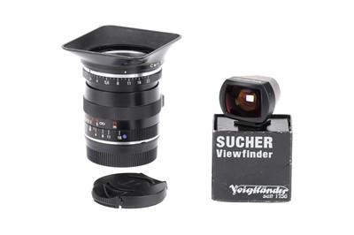 Lot 35 - A Carl Zeiss Biogon f/2.8 21mm ZM Camera Lens