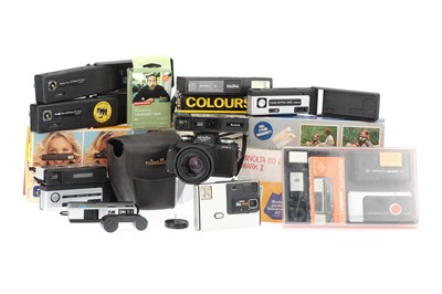 Lot 413 - A Selection of 110 Cameras