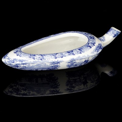 Lot 71 - A Blue & White Female Urinal