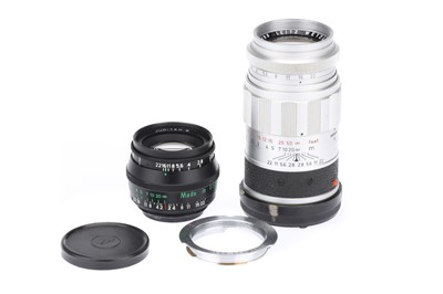 Lot 36 - A Leitz Wetzlar Elmarit f/2.8 90mm Camera Lens