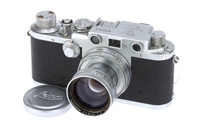Lot 48 - A Leica IIIf Rangefinder Camera