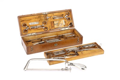 Lot 33 - An Austro-Hungarian Field Amputation Set of Surgical Instruments