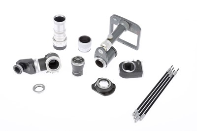 Lot 102 - A Selection of Leitz Leica Close-Up, Copy, & Macro Accessories
