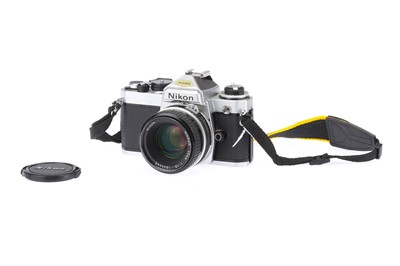 Lot 145 - A Nikon FE 35mm SLR Camera