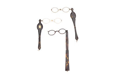 Lot 8 - Three 19th Century French Lorgnettes
