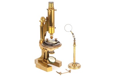 Lot 7 - A Large French Petrological Microscope