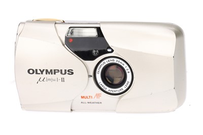 Lot 245 - An Olympus mju-II Ultra Compact 35mm Camera