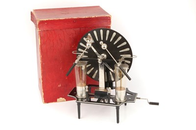 Lot 73 - A Small Wimshurst Electrostatic Machine by Bing