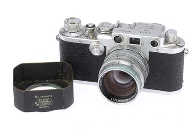 Lot 56 - A Leica IIIf Rangefinder Camera