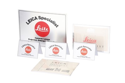 Lot 97 - A Selection of Leica Dealer Advertising Ephemera