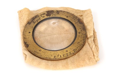 Lot 91 - A Rare Quartz Crystal Camera Obscura(?) Lens