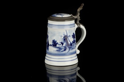Lot 96 - A Lithophone Tankard
