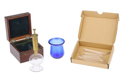 Lot 30 - Medical Bleeding, a  Cupping Set and Leech Tubes