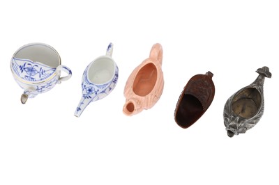 Lot 44 - Medical, 19th Century Pap Boats