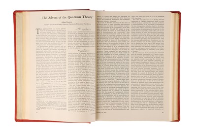 Lot 64 - Einstein, Albert, 9 Period Journal Articles