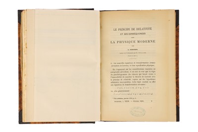 Lot 64 - Einstein, Albert, 9 Period Journal Articles