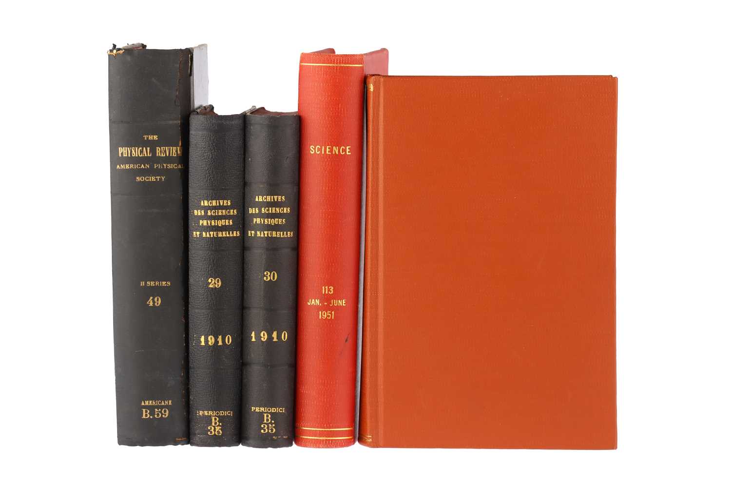 Lot 64 - Einstein, Albert, 9 Period Journal Articles