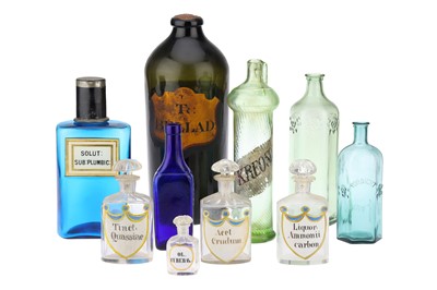 Lot 70 - British and European Apothecary's Shop Rounds etc.