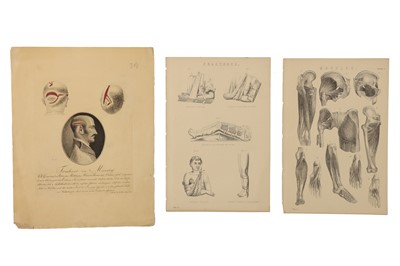 Lot 365 - Medicine - A Small Folio of Medical & Surgical Book Plates