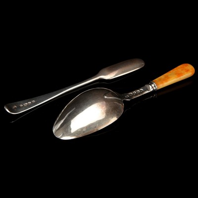 Lot 8 - Two Victorian Silver Medicine Spoons