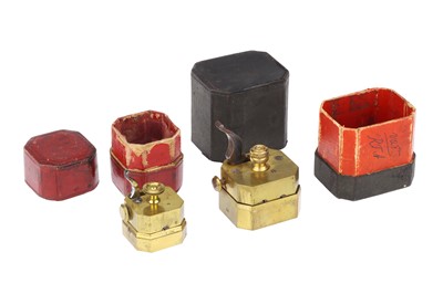 Lot 77 - Medical Bleeding, Two Cased Scarificators