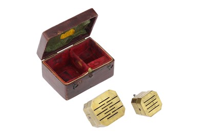 Lot 79 - Medical Bleeding, A Cased Pair of Scarificators