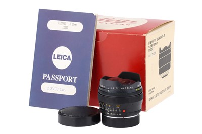 Lot 68 - A Leitz Wetzlar Fisheye-Elmarit-R f/2.8 16mm Lens