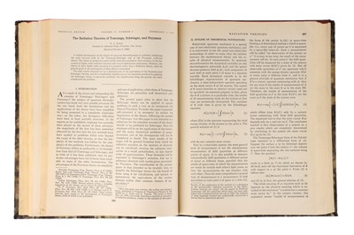 Lot 336 - Freeman John Dyson, Radiation Theories of Tomonaga, Schwinger, and Feynman