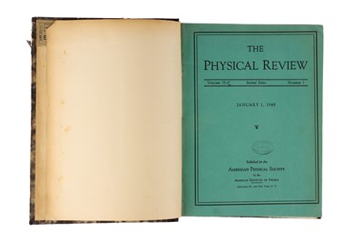 Lot 336 - Freeman John Dyson, Radiation Theories of Tomonaga, Schwinger, and Feynman