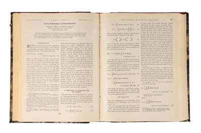 Lot 76 - Freeman John Dyson, Radiation Theories of Tomonaga, Schwinger, and Feynman